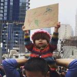protesting baby