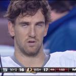 Eli Manning eye roll