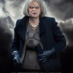 THERESA MAY | THE OPPOSITE OF 'LOVE THY NEIGHBOUR'; IS 'THERE IS NO SUCH THING AS SOCIETY. CHRISTIAN TORY: HYPOCRITE | image tagged in theresa may | made w/ Imgflip meme maker