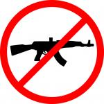 No guns!