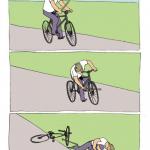 stick in bike wheel meme