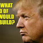 Then the Grinch thought of something he hadn't before... | HMM.  WHAT KIND OF WALL WOULD JESUS BUILD? | image tagged in trump thinking,wall,memes | made w/ Imgflip meme maker