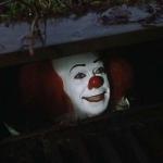 Clown in sewer meme