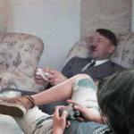Hitler playing games