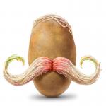 moustache potato