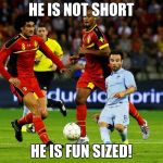 Short people problems  | HE IS NOT SHORT; HE IS FUN SIZED! | image tagged in short people problems | made w/ Imgflip meme maker