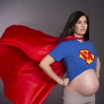 pregnant superwoman meme