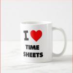 timesheet mug