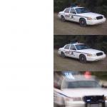 Cop car meme