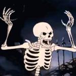 Spooky Skeleton meme