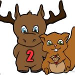 Moose and Squirrel | 2 | image tagged in moose and squirrel | made w/ Imgflip meme maker
