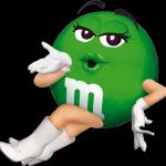 Green M&M meme