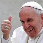 Pope Thumbs up