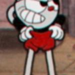 Cuphead pulling his pants 