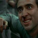 Nicolas Cage grimace