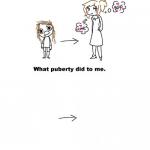 What puberty did to me 