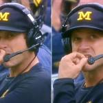 Harbaugh Eats Boogers