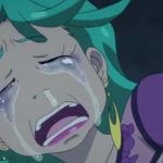 Crying anime girl