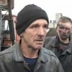 Russian coal miner