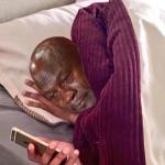 Michael Jordan Crying In Bed