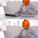 Hide The Pain Pumpkin meme