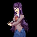 Yuri and knife