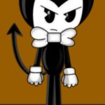 Bendy is not amused | WHEN YOUR COMPUTER'S FAN SPINS; 10X FASTER THEN INK CAN FALL | image tagged in bendy is not amused | made w/ Imgflip meme maker