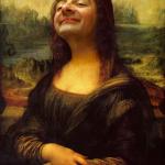 Mr. Bean Mona Lisa meme