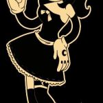 Alice Halloween batim  | WHEN I TRY; TO MAKE A SCARY HALLOWEEN COSTUME | image tagged in pretty gurl,bendy and the ink machine | made w/ Imgflip meme maker