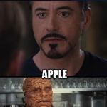 Shh. Ben.  The A-list characters are speaking. | ANDROID; APPLE; BLACKBERRY | image tagged in civil war plot twist,apple,android,blackberry | made w/ Imgflip meme maker