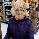 Crazy Lady Turkey Head | HEY BABY! HOW ABOUT YOU AND I MEET ON THE BREAD ISLE AND MAKE A SANDWICH | image tagged in crazy lady turkey head | made w/ Imgflip meme maker