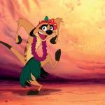 Timon Lion King Hula meme