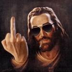 Jesus e dedo meme