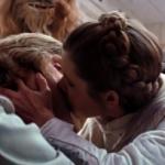 Luke and Leia Kiss