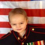 Marine baby | ALL MARINES; START YOUNG | image tagged in marine baby | made w/ Imgflip meme maker