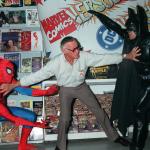 batman and spiderman fighting