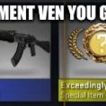 Knife CSGO | THAT MOMENT VEN YOU GET A NIFE | image tagged in knife csgo | made w/ Imgflip meme maker
