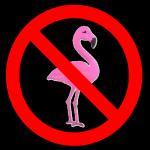 no flamingos