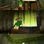 Link Gets Item | WAT IS IT 

OH ITS A; FLIPING TOY I WANT THE MASTER SWORD | image tagged in link gets item | made w/ Imgflip meme maker