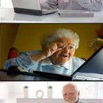 It happens on Facebook too. | TIME TO CHECK MY NOTIFICATIONS. 20?  WOW. THEY'RE ALL FROM MY MOM | image tagged in hide the pain harold,grandma finds the internet,memes,notifications,mom | made w/ Imgflip meme maker