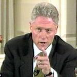 Bill Clinton Pointing