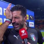 Buffon crying