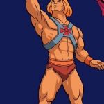 He man | HE-MAN IS PROOF THAT MASCULINITY; TO THE EXTREME TURNS AROUND TO GAY | image tagged in he man | made w/ Imgflip meme maker