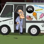 EA  Loot Truck | . | image tagged in gaming,video games,star wars battlefront,family guy | made w/ Imgflip meme maker
