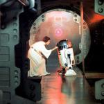 Leia & R2-D2 - Star Wars