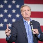 lindsey graham pointing up