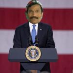 creepy indian prez