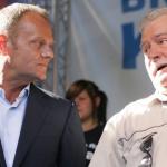 tusk and walesa