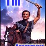 Anonymous Meme Week - Spartacus Edition.   I'm Anonymous.  No, I'm Anonymous.  | I'm; Anonymous | image tagged in i'm spartacus,i'm anonymous,no i'm anonymous,kirk douglas,classic movies | made w/ Imgflip meme maker