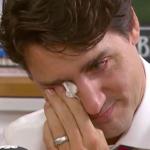 Justin Trudeau Crying